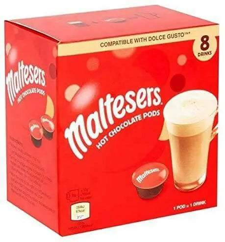 Maltesers hot chocolate - Compatible Dolce Gusto Pods - 8 Capsules