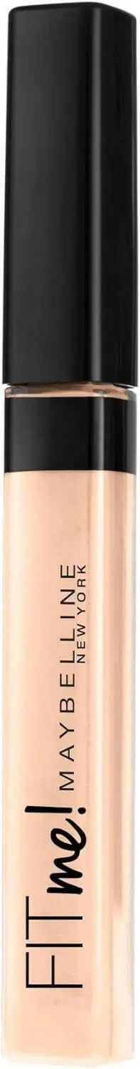 Maybelline New York Face Concealer, Flawless Natural Coverage, Conceals Redness And Blemishes, For Normal To Oily Skin, Fit Me, 25 Medium