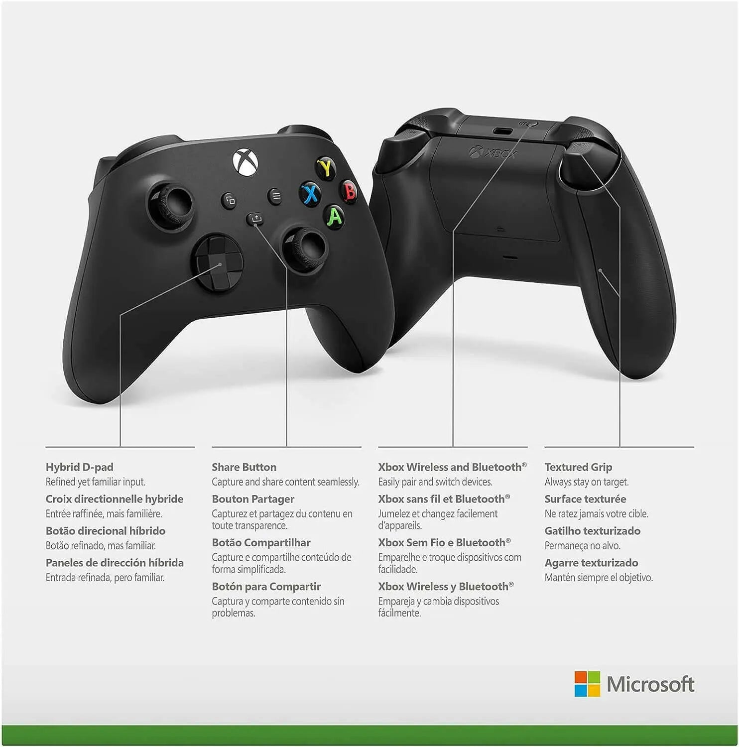 Microsoft Xbox Series X Wireless Controller, Black