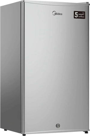 Midea 120L Single Door Refrigerator with Separate Chiller Compartment, 2L Bottle Holder, Adjustable Legs, 5 Year Compressor Warranty