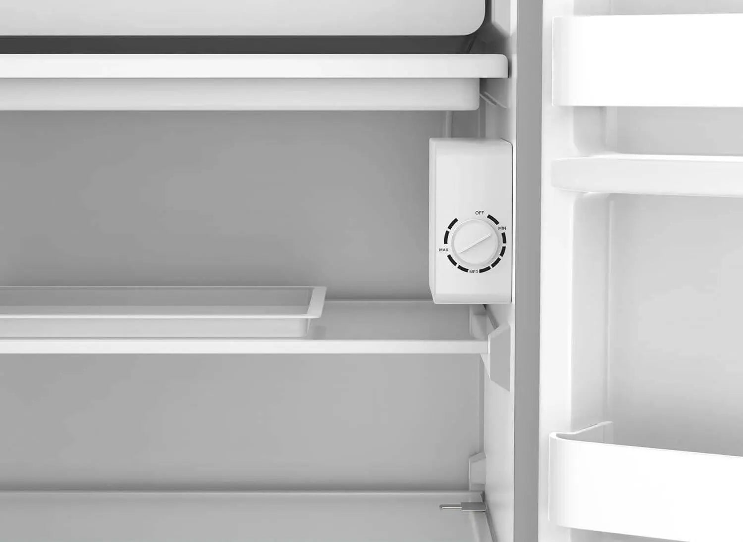 Midea 120L Single Door Refrigerator with Separate Chiller Compartment, 2L Bottle Holder, Adjustable Legs, 5 Year Compressor Warranty