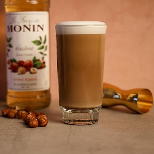 Monin Hazelnut Syrup In Glass Bottle, 1 Litre