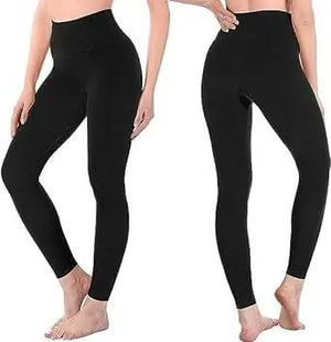 MultyPros Elegant Versatility: The Allure of Black & Pink Leggings