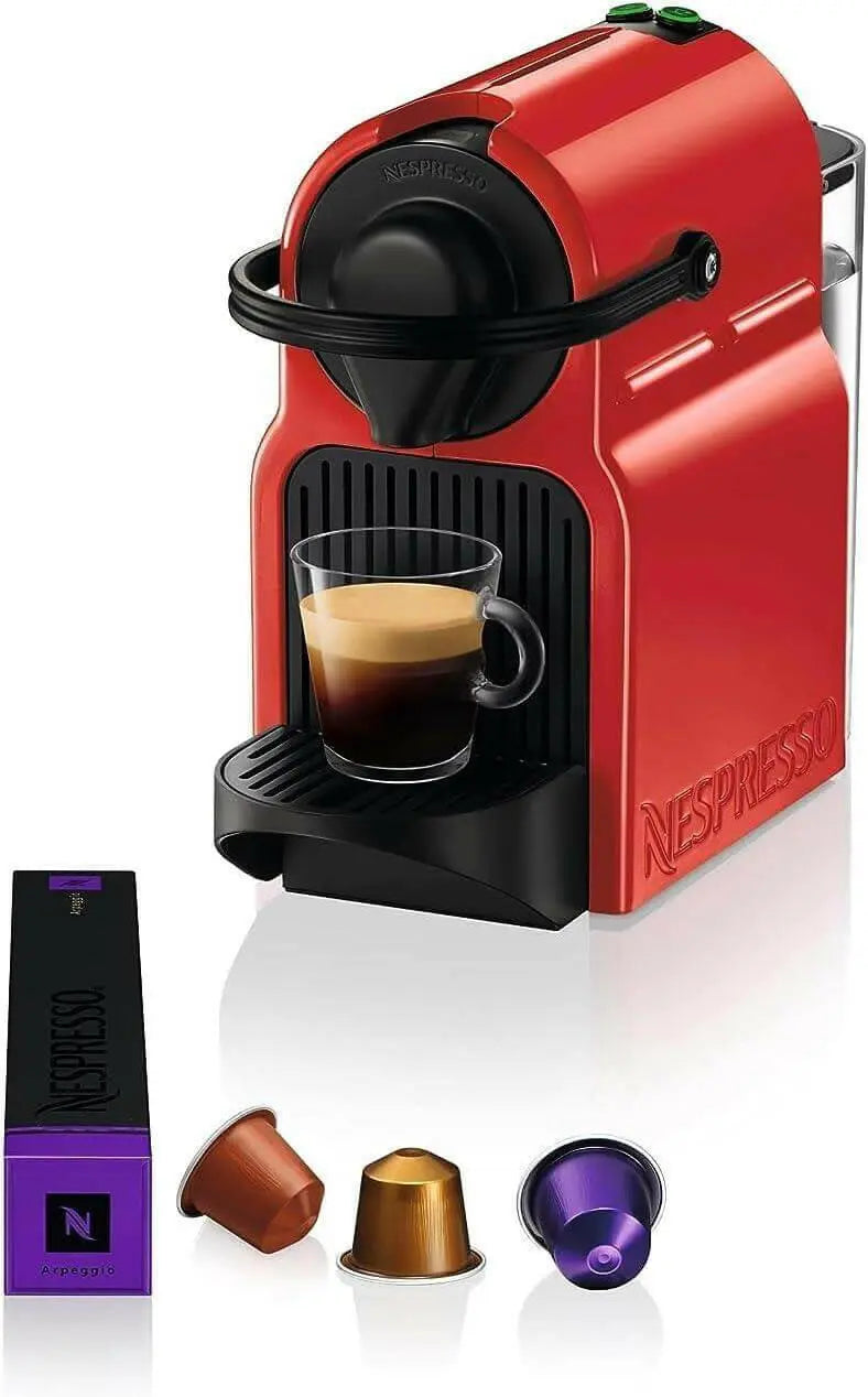 NESPRESSO Inissia C40 Red Coffee Machine - UAE Version