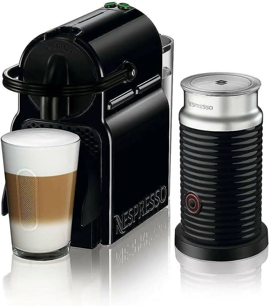 NESPRESSO Inissia D40 Black Bundle Coffee Machine - UAE Version