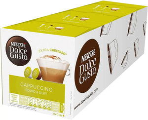 Nescafe Dolce Gusto Cappuccino Coffee Capsules (48 Capsules, 24 Cups)