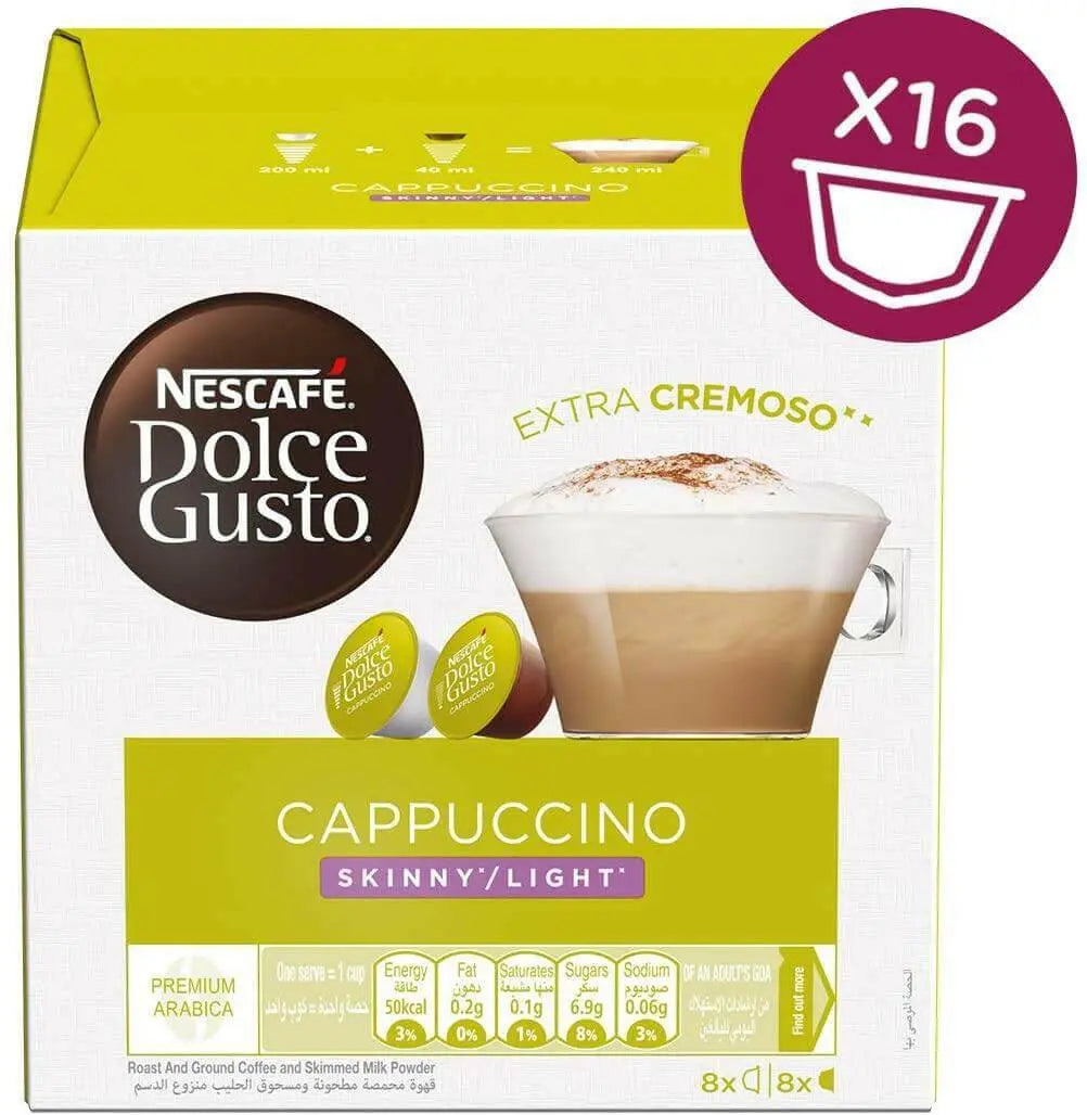 Nescafe Dolce Gusto Cappuccino Skinny Light - 240 ml