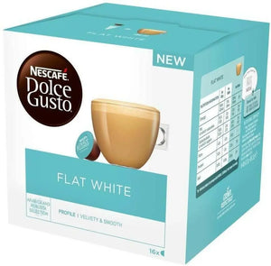 Nescafe Dolce Gusto - Flat White - 16 Capsules