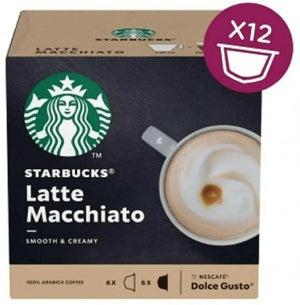 Nescafe Dolce Gusto Starbucks Latte Macchiato -12 Capsules