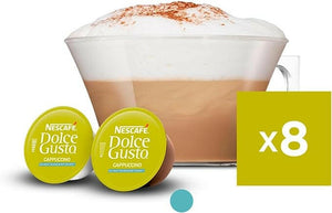Nescafe Dolce Gusto Skinny Cappuccino Coffee 16 Capsules