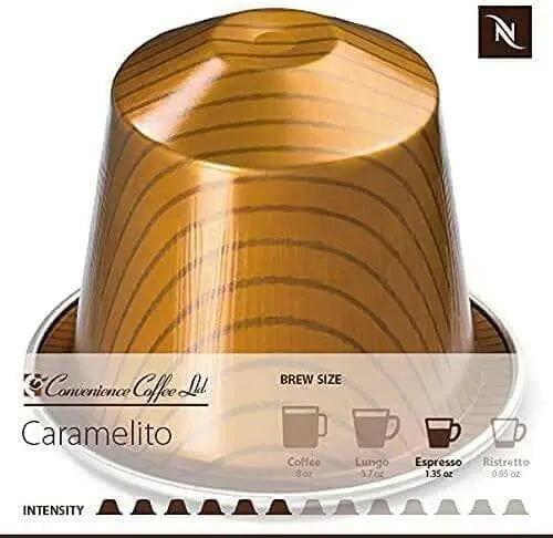 Nespresso Caramel C. Brulee Espresso Espresso Coffee 10 capsules Sleeve