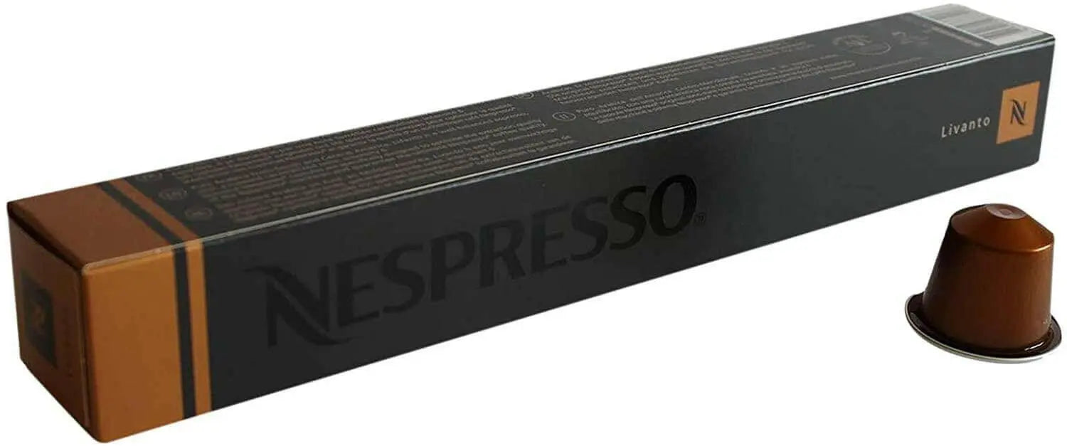 Nespresso Livanto Coffee Capsules For 10 Capsules