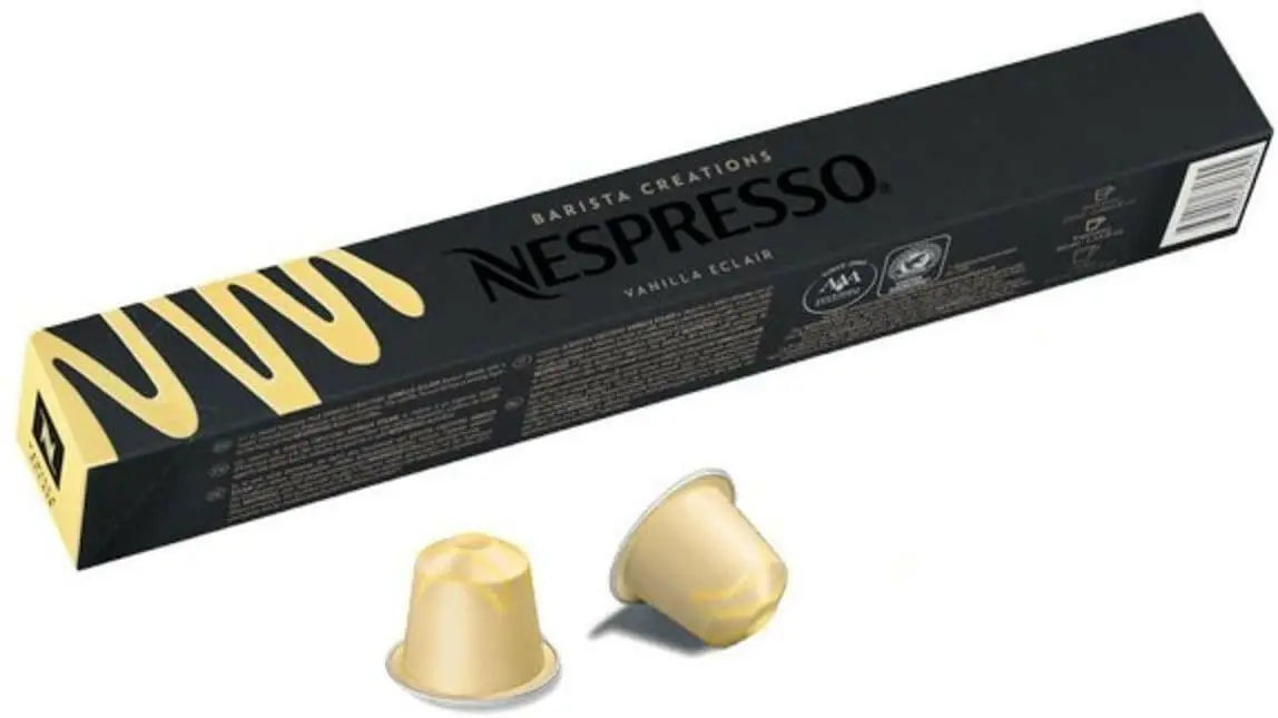 Nespresso Vaniglia Vanilla Eclair Espresso Coffee 10 capsules Sleeve