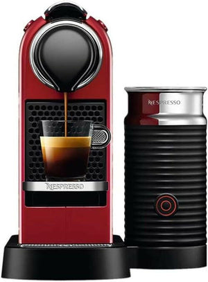 Nespresso Citiz And Milk Coffee Machine, Red, C123-ME-CR-NE - UAE Version