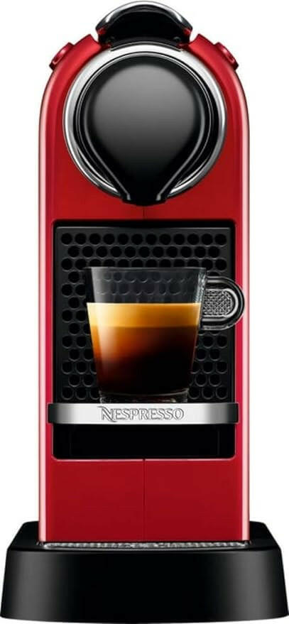 Nespresso Citiz Nespresso Machine Coffee Machine, Red, C113-ME-CR-NE - UAE Version