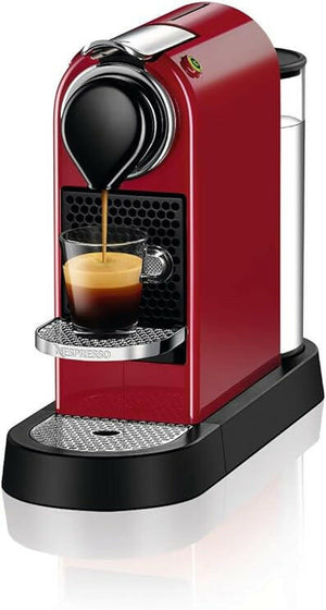 Nespresso Citiz Nespresso Machine Coffee Machine, Red, C113-ME-CR-NE - UAE Version