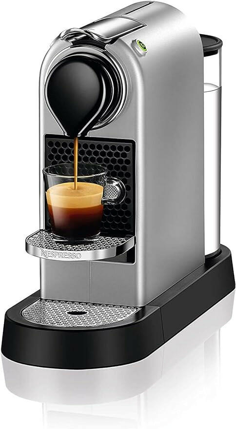 Nespresso Citiz Coffee Machine, Silver, C113-ME-SI-NE - UAE Version