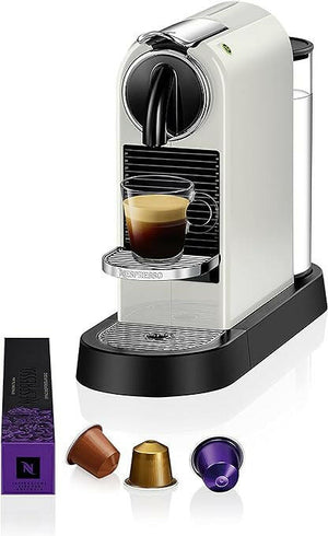 Nespresso Citiz Coffee Machine, White, D113-ME-WH-NE - UAE Version