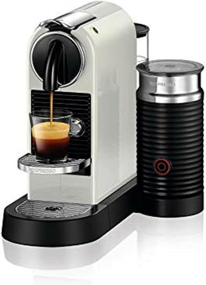 Nespresso Citiz and Milk Coffee Machine, White, D123-ME-WH-NE - UAE Version