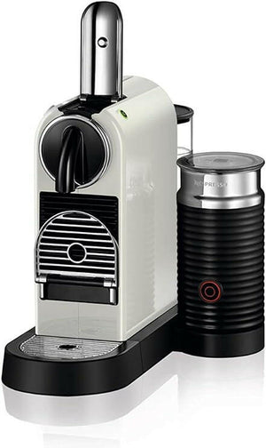 Nespresso Citiz and Milk Coffee Machine, White, D123-ME-WH-NE - UAE Version