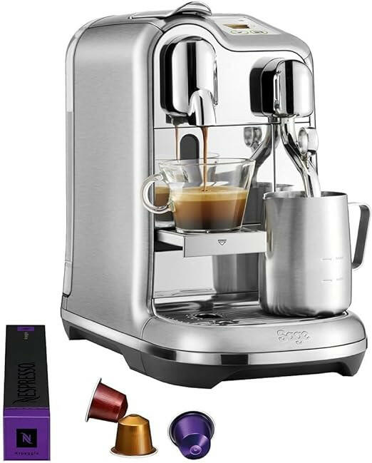 Nespresso Creatista Pro Coffee Machine, Steel - UAE Version