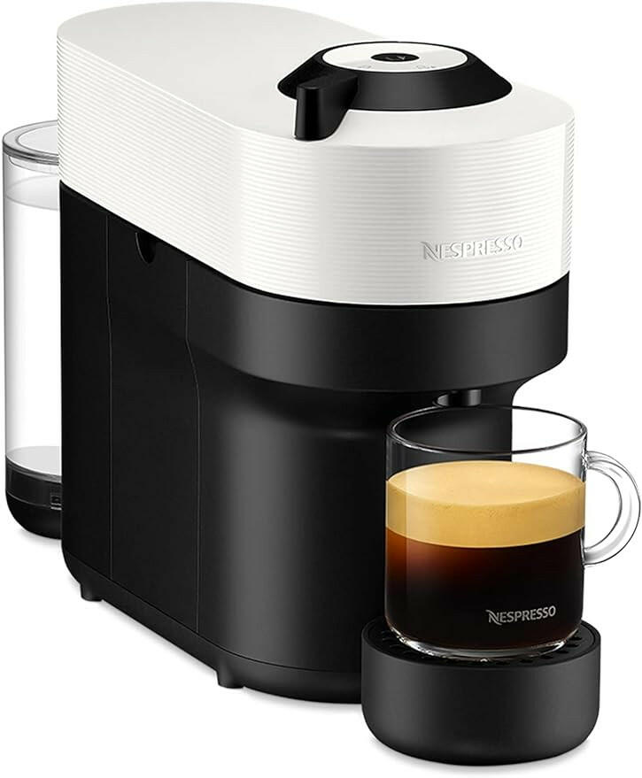 Nespresso Vertuo POP Coffee Machine, White, GCV2-GB-WH-NE - UAE Version