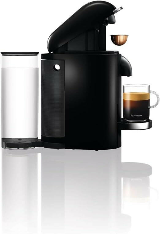 Nespresso Vertuo Plus Coffee Machine, Black, GCB2-GB-BK - UAE Version