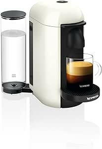 Nespresso Vertuo Plus Coffee Machine, White, GCB2-GB-WH - UAE Version
