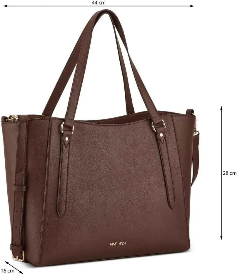 Nine West Raisin Women Jordii Trap Tote Bag