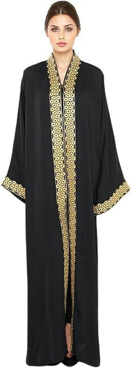 Women's Abaya Made With Fine Fabric, Comes With Matching Hijab FOR Ramadan 2024