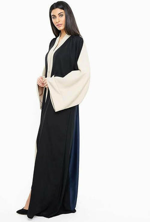 Women's Abaya Made With Fine Fabric, Comes With Matching Hijab