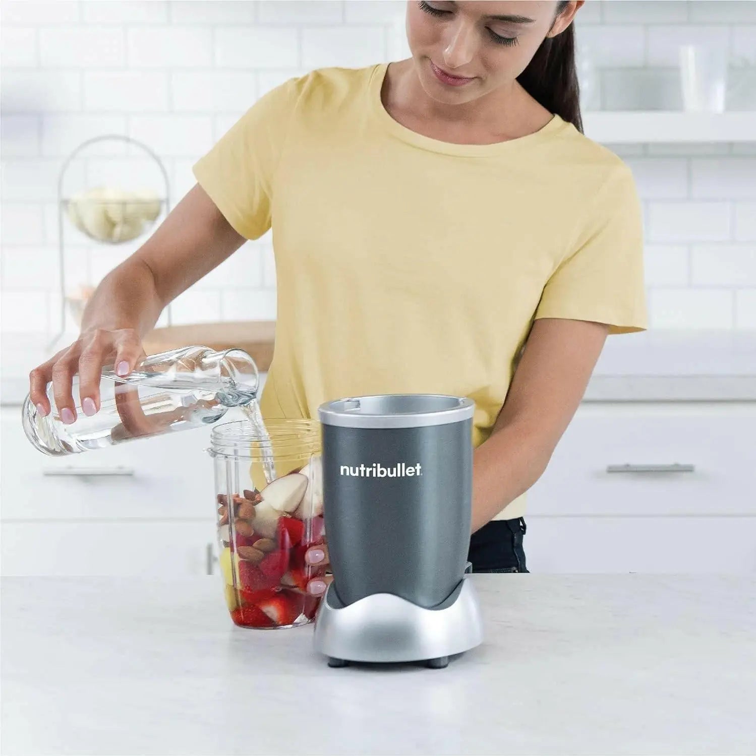 NutriBullet Countertop Blender 900 Watt , NB-101B , "2 year Warranty"