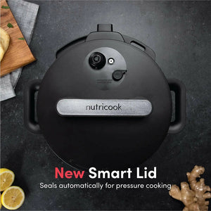 Nutricook Smart Pot 2, 8 Liters, 9 In 1 Electric Pressure Cooker, Slow Cooker, Rice Cooker, Steamer, Sauté Pot, Yogurt Maker & More, 12 Smart Programs