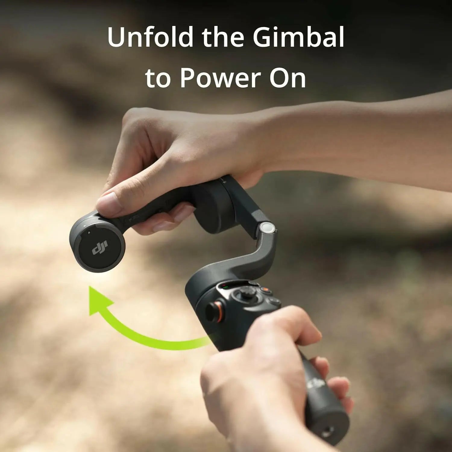 OSMO Mobile 6 Smartphone Gimbal Stabilizer, 3-Axis Phone Gimbal, Built-In Extension Rod, Android and iPhone Gimbal, Vlogging Stabilizer YouTube TikTok