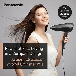Panasonic EH-ND65 2000W Compact Powerful Hair Dryer with 11mm concentrator nozzle for Fast Drying & Smooth Finish