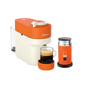 Nespresso Pantone Limited Edition Vertuo Pop with Aeroccino milk frother