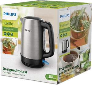 Philips, New Daily Metal Kettle, 1.7 Liters Capacity, 2200 Watts