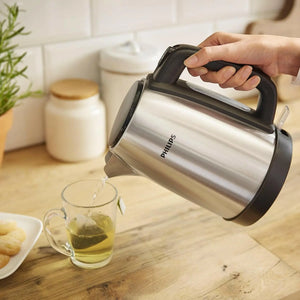 Philips, New Daily Metal Kettle, 1.7 Liters Capacity, 2200 Watts