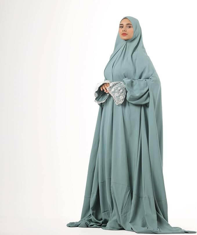 Prayer Dress Women Elegant and Modest Prayer Dress Abaya for Women - Perfect for Daily Prayer