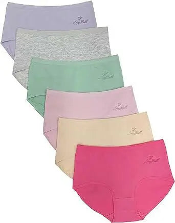 Premium Cotton Four-way stretch Panties - MULTIPACK - Regular and Plus Sizes - Classic Briefs for Women