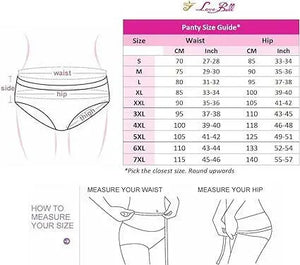 Premium Cotton Four-way stretch Panties - MULTIPACK - Regular and Plus Sizes - Classic Briefs for Women