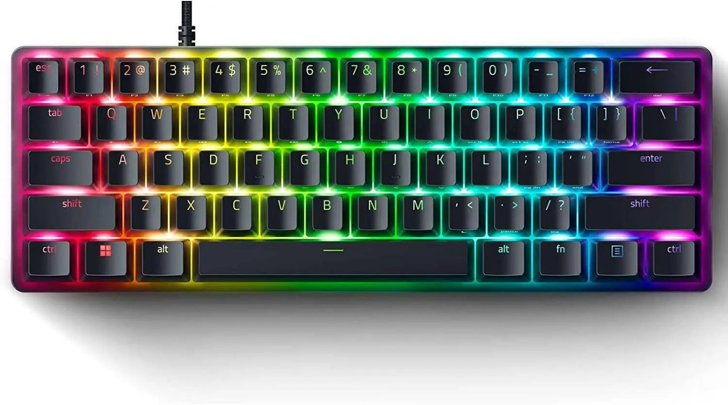 Razer Huntsman Mini 60% Optical Gaming Keyboard, Black, ‎RZ03-03390100-R3M1