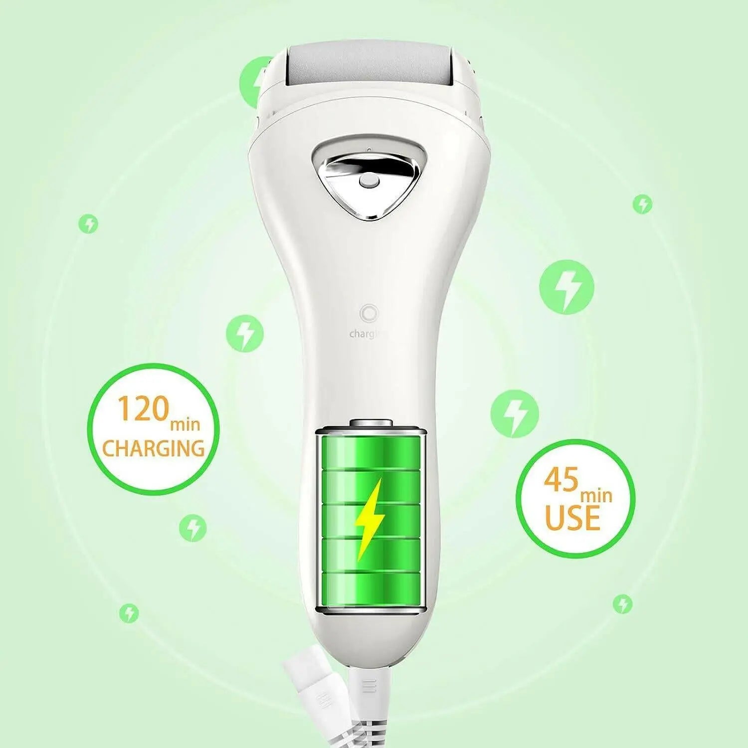 Rechargeable Electric Foot File for Soft Feet