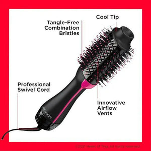 Revlon RVDR5222 One Step Hair Dryer & Volumizer, 2 heat setting plus cool setting