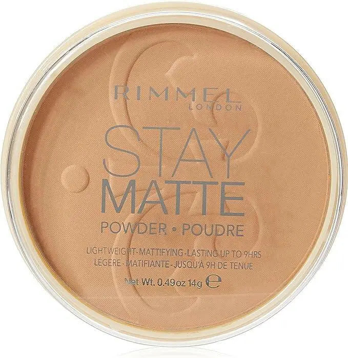 Rimmel London, Stay Matte Pressed Powder, 05 Silky Beige, 14 g