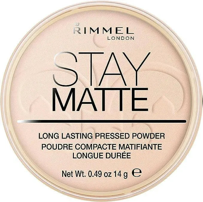 Rimmel London, Stay Matte Pressed Powder, 05 Silky Beige, 14 g