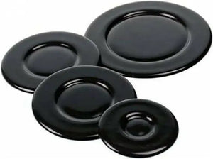 SHUOG Universal Cooker Hat Set Oven Gas Hob Burner Crown Flame Cap Cover for Kitchen Fit to Most Stove Handles Lid Kit Quality Metal Accessories