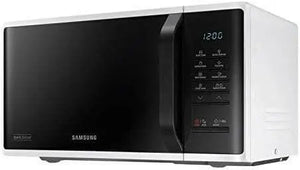 Samsung 23 Liters Solo Microwave with Quick Defrost, White - MS23K3513AW