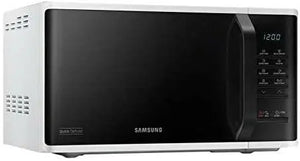 Samsung 23 Liters Solo Microwave with Quick Defrost, White - MS23K3513AW