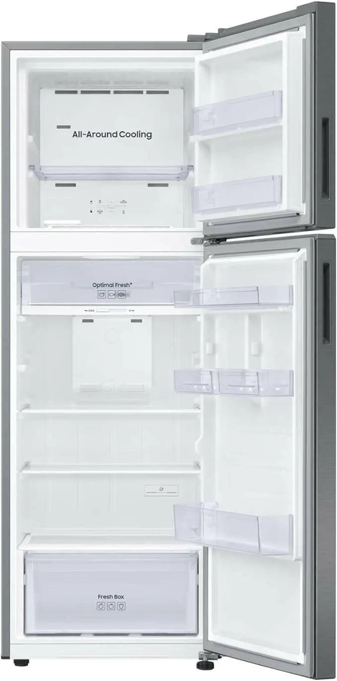 Samsung 345 Liters, Top Mount Freezer, RT35CG5404S9AE, Refined Inox, SpaceMax Technology, 20 Year Warranty on Digital Inverter Compressor